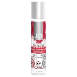 System JO All-in-one - melegítő síkosító  masszázsgél (30ml)