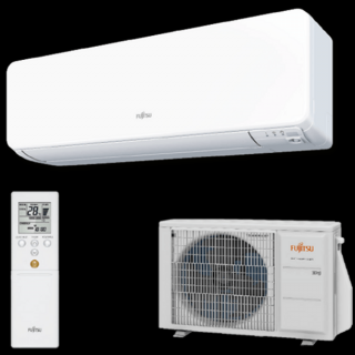 FUJITSU ASYG18KMTE/AOYG18KMTA (kültéri + beltéri egység) Oldalfali split klíma 5,2 kW Hősz. Inver. R32