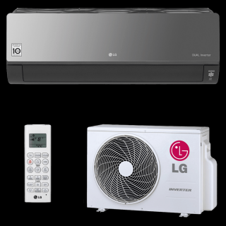 LG  AC18BK (beltéri + kültéri egység) ART COOL Mirror split klíma Tükör  5,2 kW, Inverter, Hősziv,R32