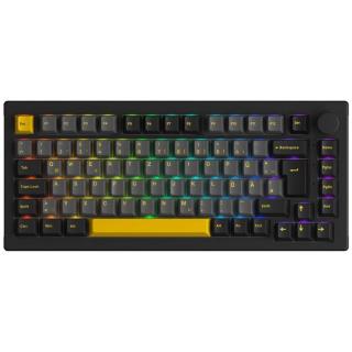 Akko 5075S CS Crystal RGB Keyboard Black/Gold UK