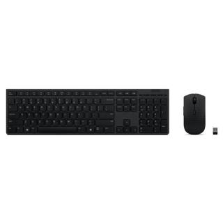 Lenovo Professional Wireless Rechargeable Keyboard and Mouse Combo HU