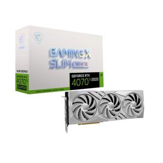 Msi RTX4070 TI SUPER 16G GAMING X SLIM WHITE