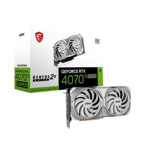 Msi RTX4070 TI SUPER 16G VENTUS 2X WHITE OC