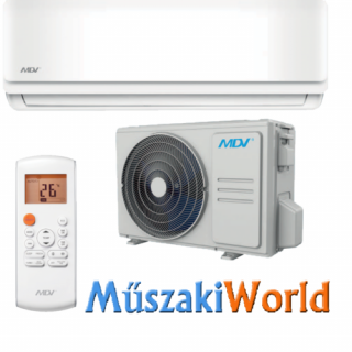 MDV NEXT by MIDEA 2,6 kw (NTA-026B-IU - 026B-OU) Inverteres Hűtő-fűtő split klíma (R32)