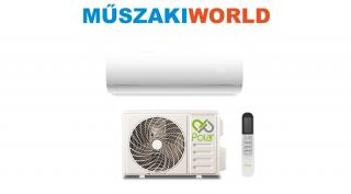 Polar Ideal 2,5 kW (SDI25) Inverteres, wifi, Hűtő-fűtő split klíma (R32)