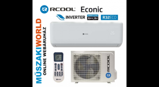 RCOOL ECONIC (2) 18  5,1 Kw (GRAE18B1-GRAE18K1) Inverteres, Hűtő-fűtő split klíma (R32)