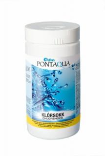 Pontaqua Klórsokk medence fertőtlenítő tabletta, 1kg