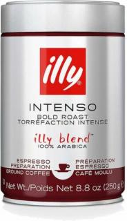 Illy Espresso Intenso őrölt kávé (0,25kg)