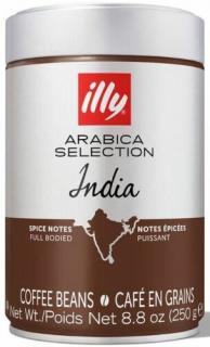 Illy India szemes kávé (0,25kg)
