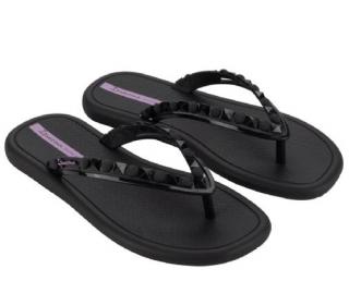 Ipanema papucs női 27130 AV465 Black/Lilac MEU SOL AD