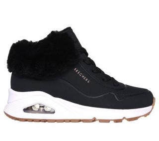 Skechers magaszárú cipő bélelt 310539L/BLK UNO FALL AIR