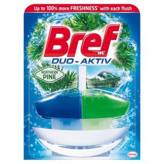 BREF WC-gél duoaktív + kosár, fenyő illat