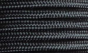 Fonatolt polipropilén kötél, fekete, 8 mm, 100 m/dob Fekete 100 m