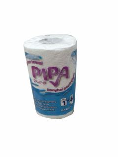 Pipa Pure kéztörlő 210 lap/tekercs, 100% cellulóz, 2 rtg, 12 tek/zsugor