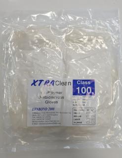 XTRA Clean vinyl egyszerhasználatos eldobható kesztyű XL