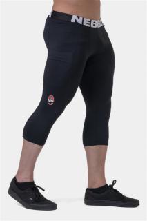 3/4 Leggings Legend of today 188 - Fekete (M) - NEBBIA