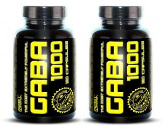 Best Nutrition GABA 1000, 120 kapsz. + 120 kapsz. (120 kapsz. + 120 kapsz.) - Best Nutrition