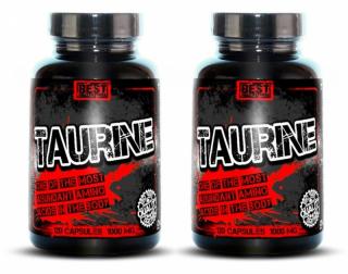 Best Nutrition Taurin , 1 + 1 ingyenes (120 kapsz. +  120 kapsz.) - Best Nutrition