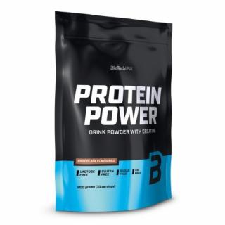 BioTech USA Protein Power - 1000g (Csokoládé) - Biotech USA