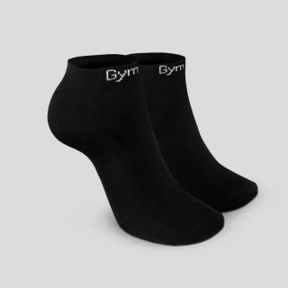 GymBeam Ankle Socks 3Pack Black zokni - fekete (L/XL) - GymBeam Clothing