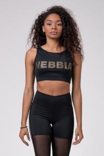 Mini top Gold Mesh 830 (XS) - NEBBIA