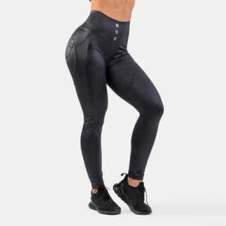 Nebbia Bubble Butt leggings magasított derékkal 586 - Glossy Look (S) - NEBBIA