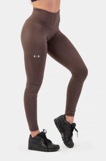 NEBBIA Classic Performance magas derekú leggings 403 - Barna (L) - NEBBIA