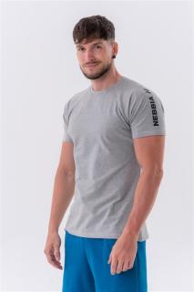 Nebbia Essentials Sport Fit póló 326 - VILÁGSZÜRKE (L) - NEBBIA