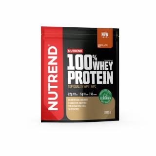 Nutrend 100% WHEY PROTEIN - 1000 g (karamell tejeskávé) - Nutrend