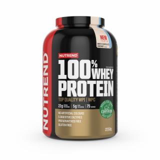 Nutrend 100% WHEY PROTEIN - 2250 g (fehér csokoládé + kókusz) - Nutrend