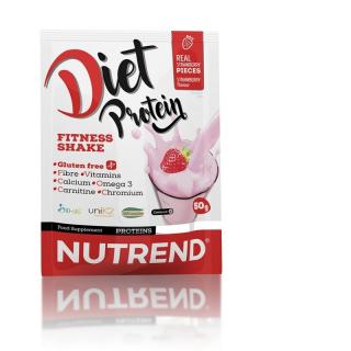 Nutrend DIET PROTEIN - 5x50 g (Eper) - Nutrend