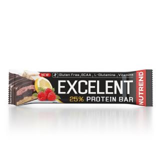 Nutrend EXCELENT DOUBLE BAR - 85 g (citrom + túró + málna áfonyával) - Nutrend