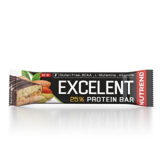 Nutrend EXCELENT DOUBLE BAR - 85 g (mandula + pisztácia pisztáciával) - Nutrend