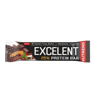 Nutrend EXCELENT DOUBLE BAR - 85 g (nugát áfonyával) - Nutrend