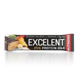 Nutrend EXCELENT PROTEIN BAR - 85 g (ananászos vanília) - Nutrend