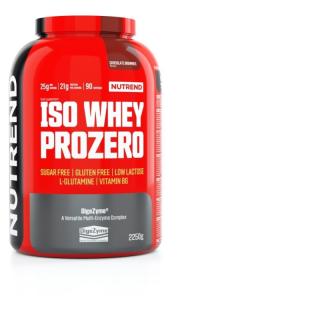 Nutrend ISO WHEY PROZERO - 2250 g (csokis brownie) - Nutrend