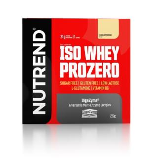 Nutrend ISO WHEY PROZERO - 25 g (vanília puding) - Nutrend