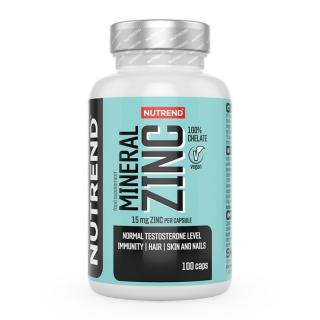 Nutrend MINERAL ZINC 100% CHELATE, 100 kapszula (100 kapsz.) - Nutrend