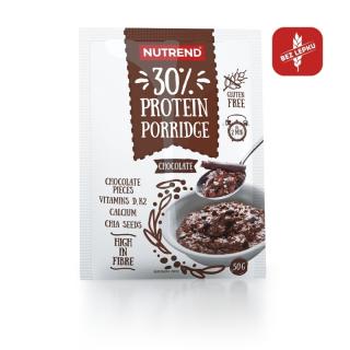 Nutrend PROTEIN PORRIDGE - 5x50g (Csokoládé) - Nutrend