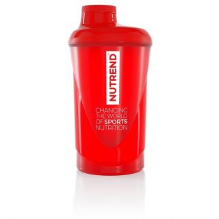 Nutrend SHAKER NUTREND - 600 ml (Piros) - Nutrend