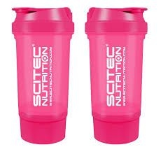 Scitec Nutrition Shaker Traveller (500 ml / Fehér) - SCITEC NUTRITION