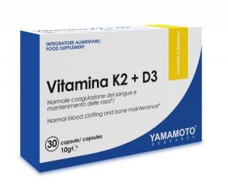 Yamamoto vitamin K2 + D3 - 30 kapsz. (30 kaps.) - Yamamoto