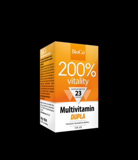 BIOCO 200% MULTIVITAMIN DUPLA FILMTABL.100X