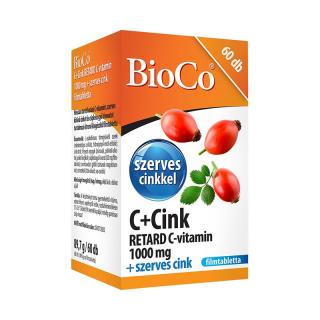 BIOCO C+CINK RETARD 1000MG TABL. 60X