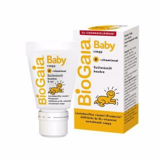 BIOGAIA BABY+D3-VIT.ETRENDKIEG.CSEPP 5ML