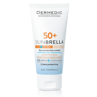 DERMEDIC SUNBRELLA ARCKR.SPF50+ ROZACEAS B. 50G