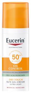 EUCERIN SUN FF50+ OIL CONT.KREMGEL 50ML