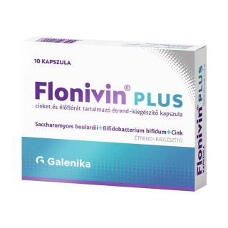 FLONIVIN PLUS CINK ELOFLORA KAPSZ. 10X