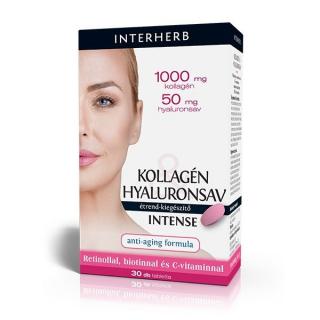 INTERHERB KOLL.HYALURONSAV INTENSE TABL. 30X