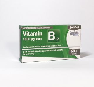 JUTAVIT B12 VITAMIN 1000MCG TABL. 60X